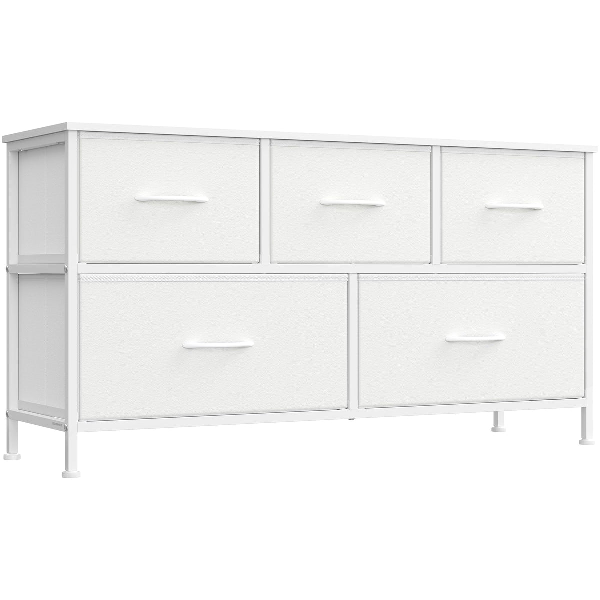 Dresser for Bedroom, Tall Dresser with 8 Fabric Drawers