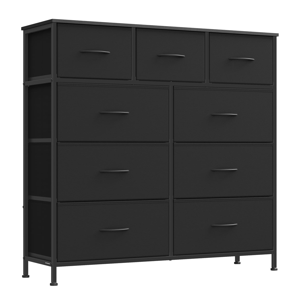 Dresser for Bedroom, Tall Dresser with 8 Fabric Drawers