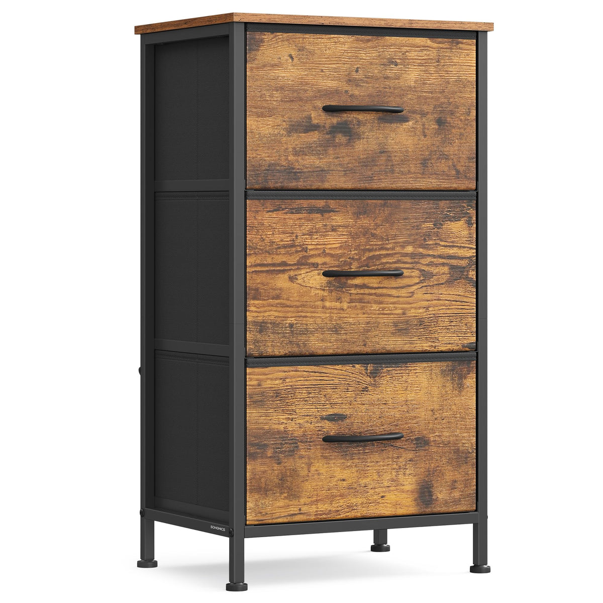 Dresser for Bedroom, Tall Dresser with 8 Fabric Drawers