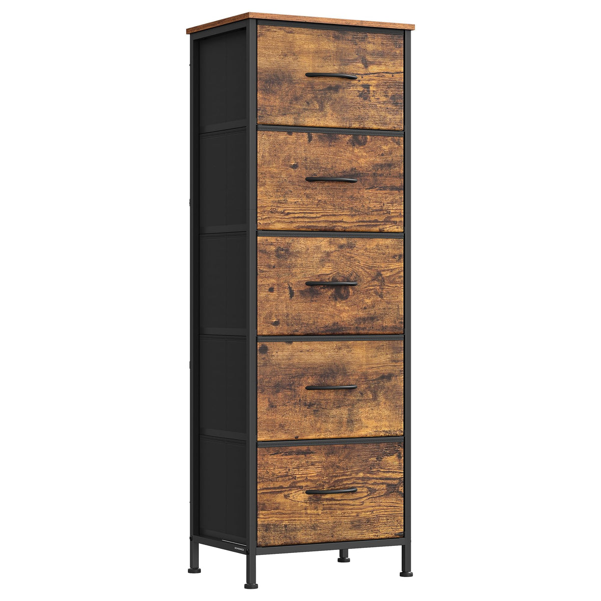 Dresser for Bedroom, Tall Dresser with 8 Fabric Drawers