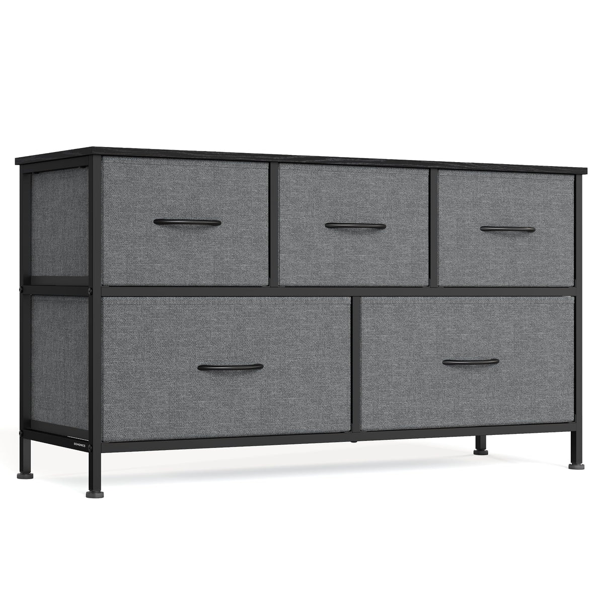 Dresser for Bedroom, Tall Dresser with 8 Fabric Drawers