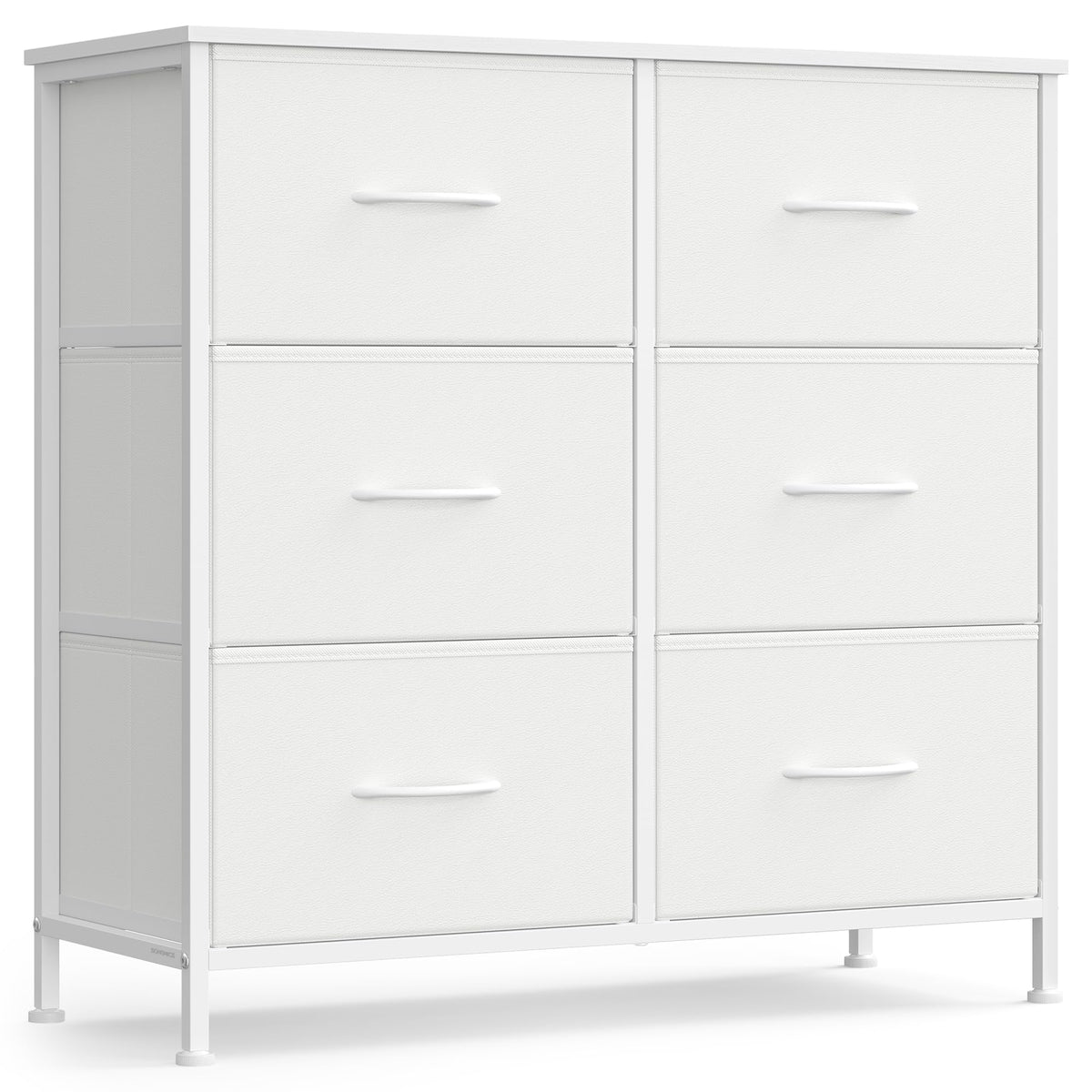 Dresser for Bedroom, Tall Dresser with 8 Fabric Drawers