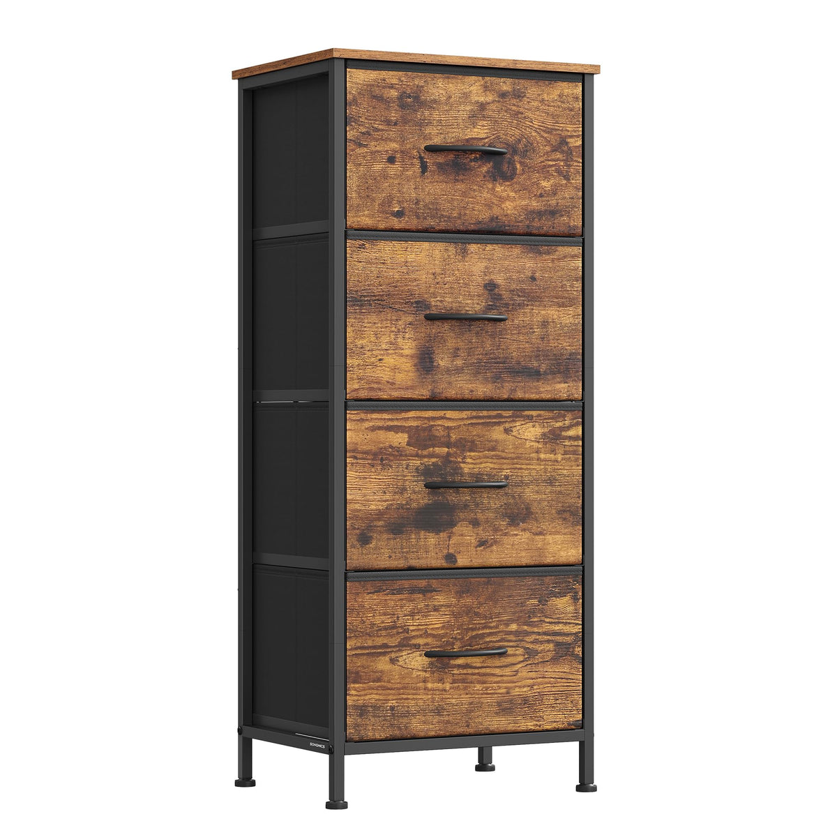 Dresser for Bedroom, Tall Dresser with 8 Fabric Drawers