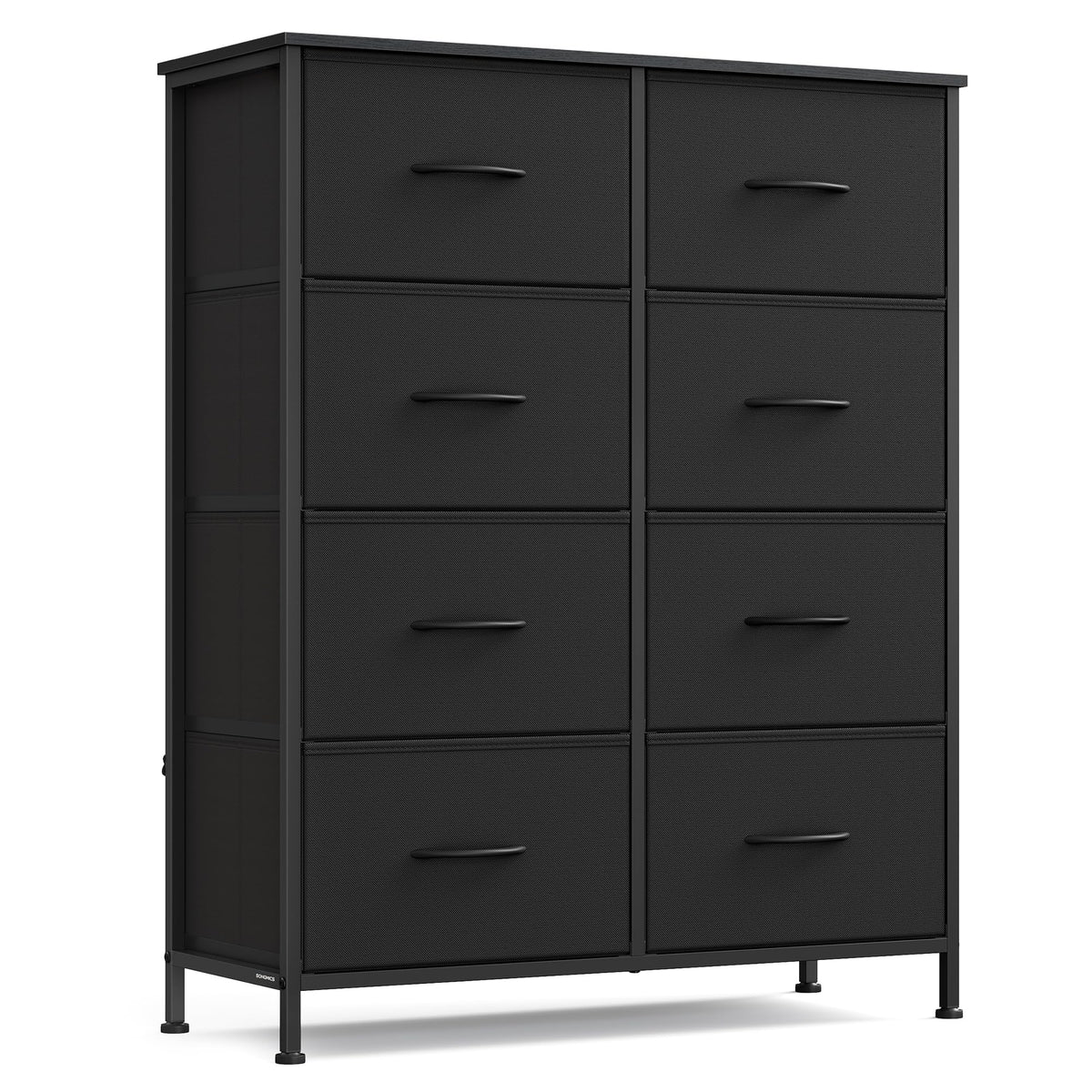 Dresser for Bedroom, Tall Dresser with 8 Fabric Drawers