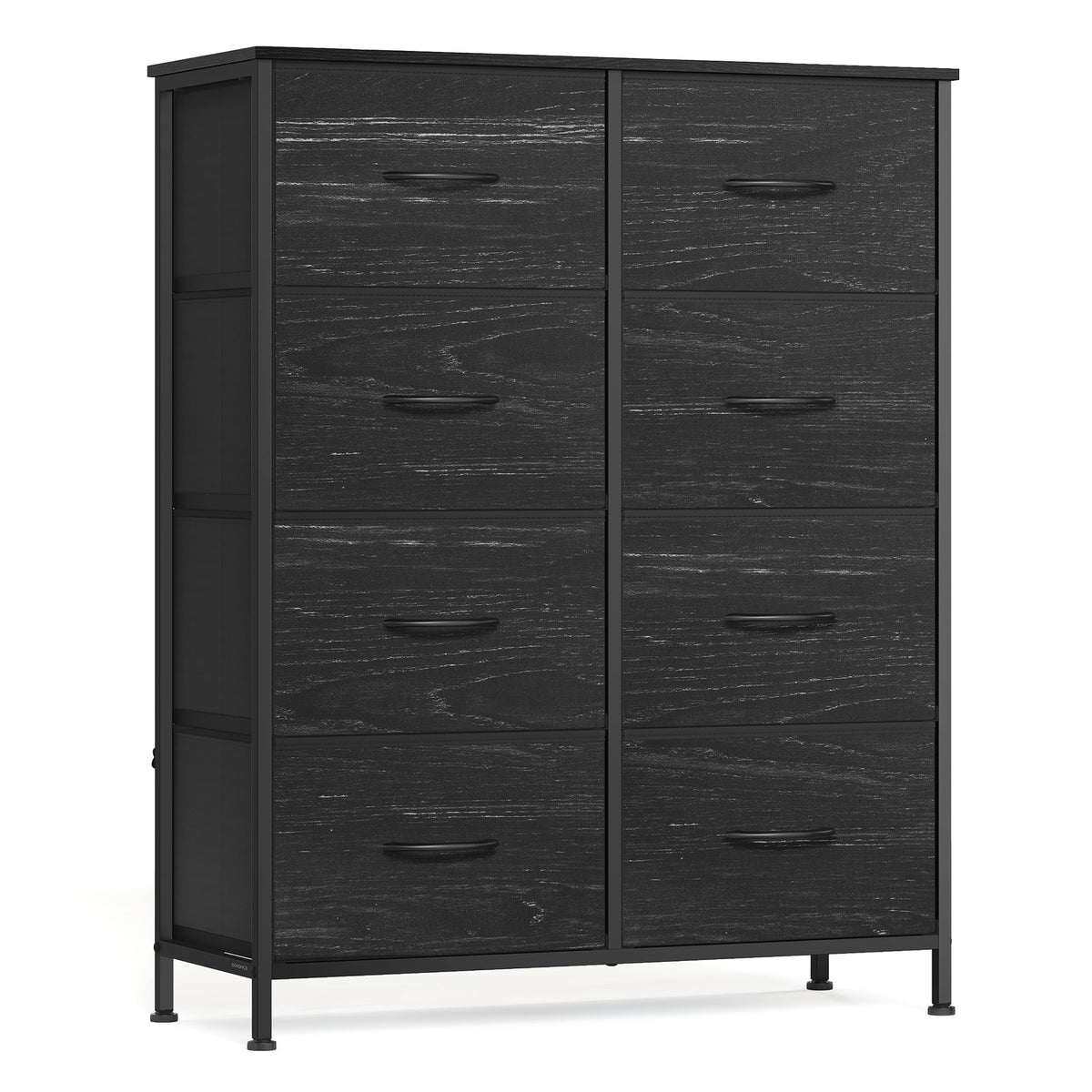 Dresser for Bedroom, Tall Dresser with 8 Fabric Drawers